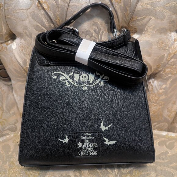 Disney Jack Skellington Nightmare Before Christmas Crossbody Purse - Picture 4 of 7